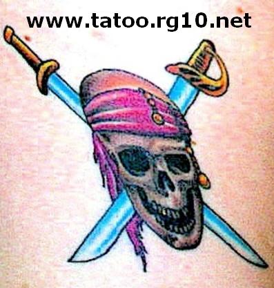 Pirata tattoo.